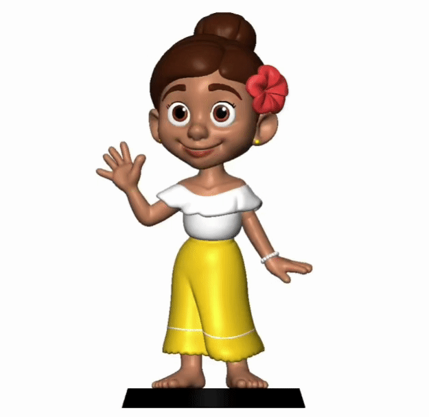 La Jibarita Amapola | Figura de Vinil Coleccionable