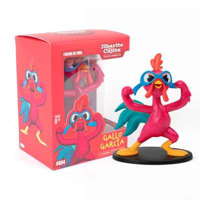 El Gallo García | Set de Figura y Libro