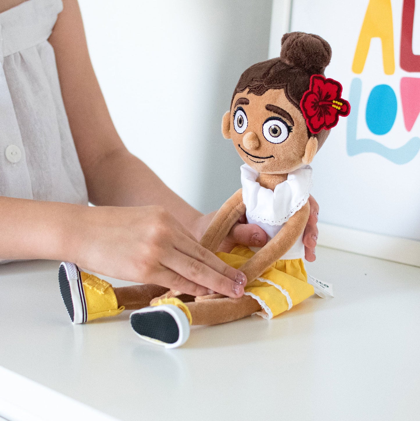 Mini Zapatos Amarillos