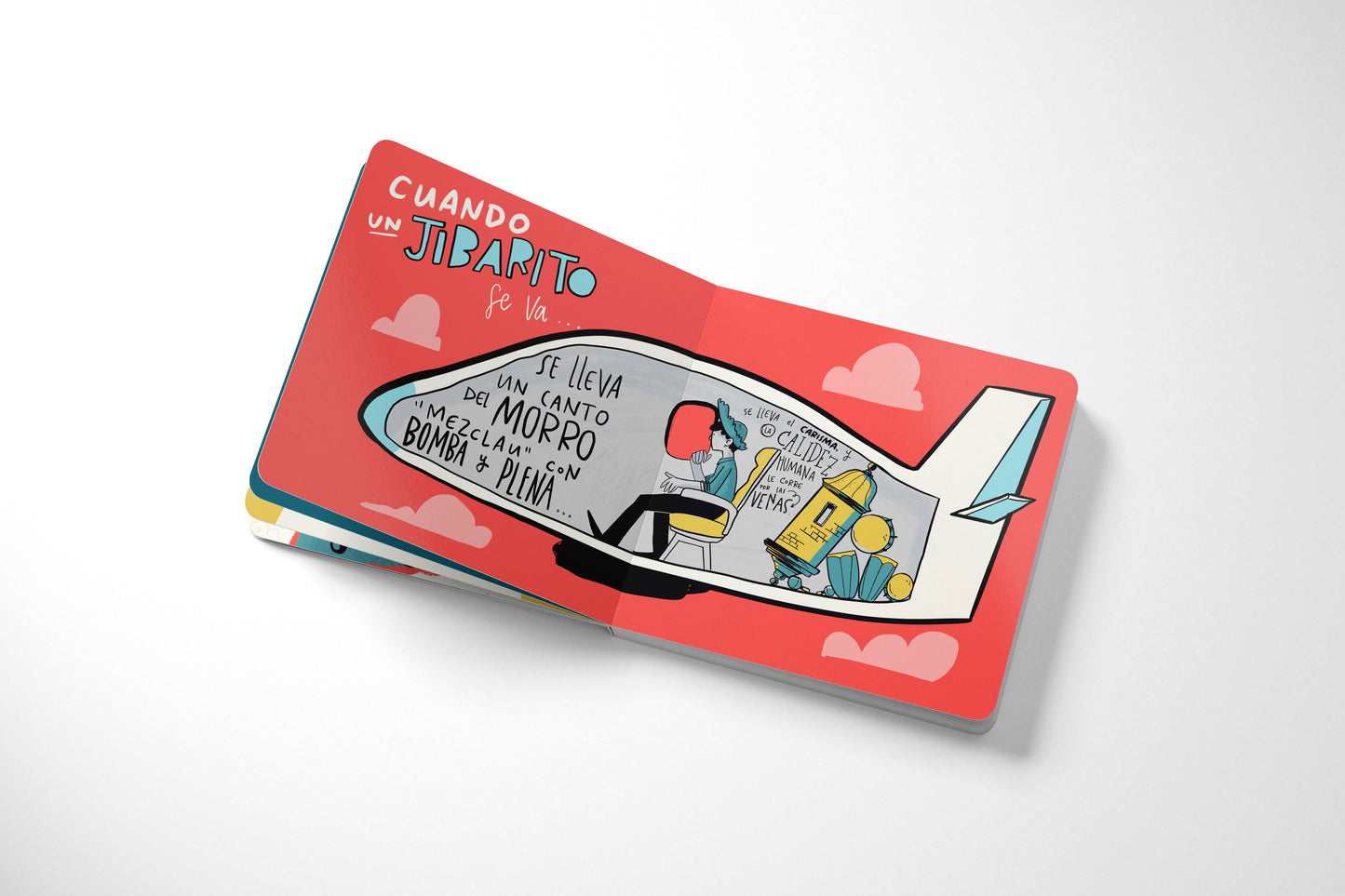 Cuando un Jibarito se va | Mini Board Book