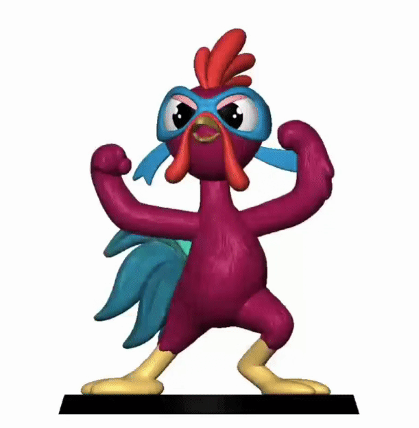 El Gallo García | Figura de Vinil Coleccionable