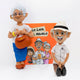 Los Abuelos y La Lata del Abuelo | Set de Peluches y Libro