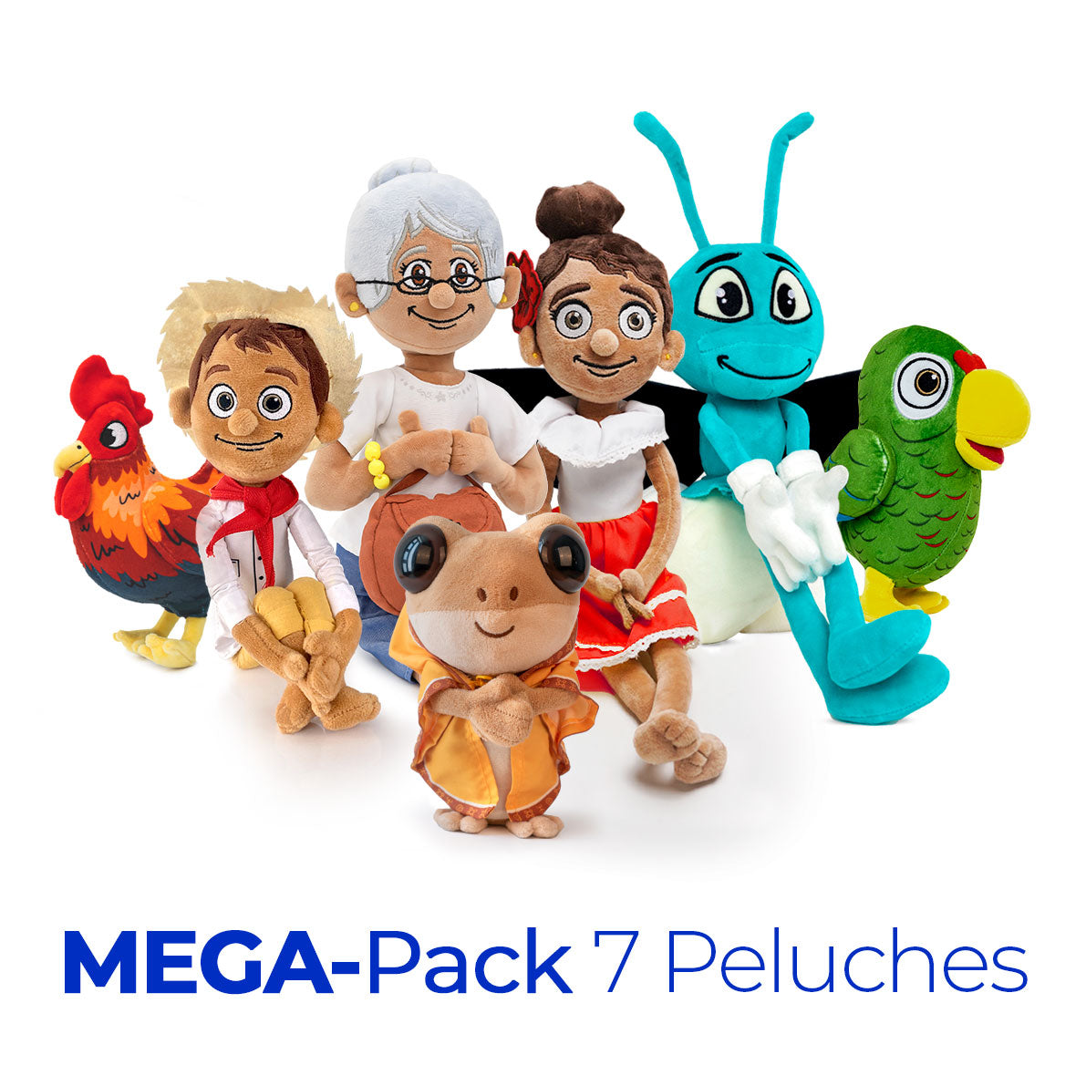 Mega Pack de Peluches | Set de 7 Peluches