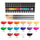 Set de Pintura Acrílica | 16 Colores + Pinceles