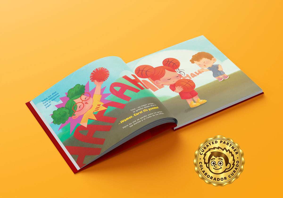 Set de Peluche y Libro Bilingüe AM CARO