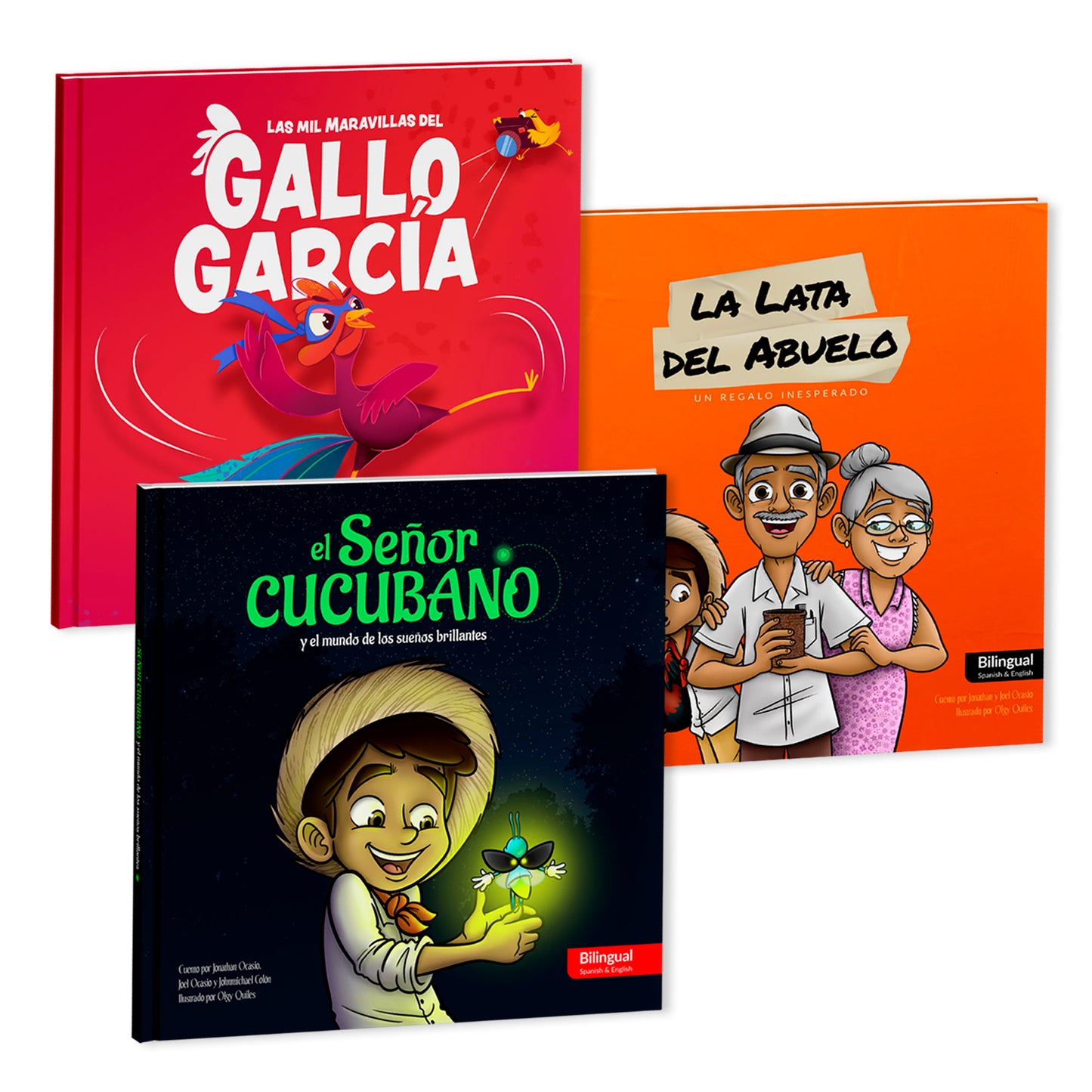 3 Pack Libros Bilingüe