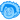 Ícono azul de la cara sonriente del Jibarito.