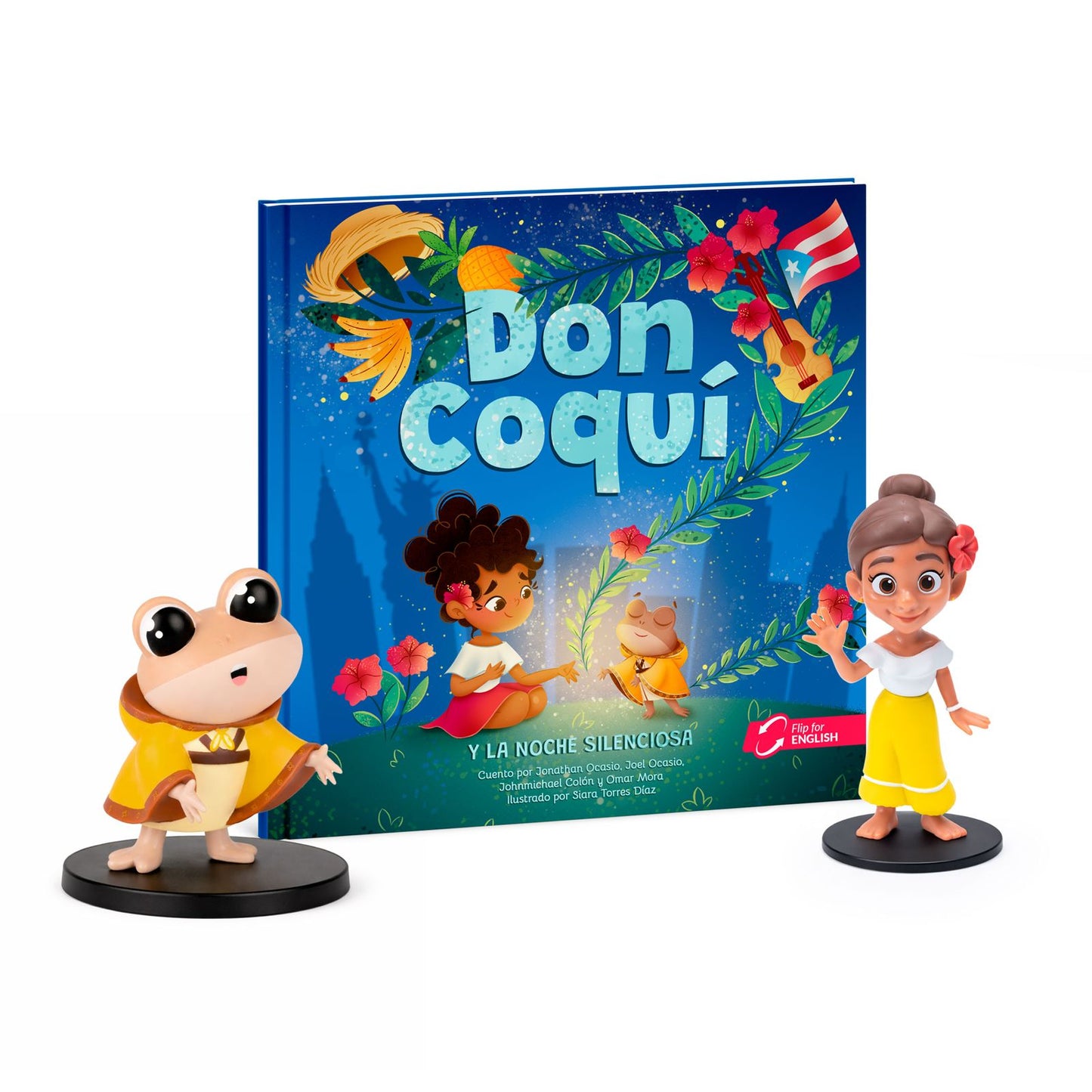 Don Coquí y La Jibarita Amapola | Set de Figuras y Libro