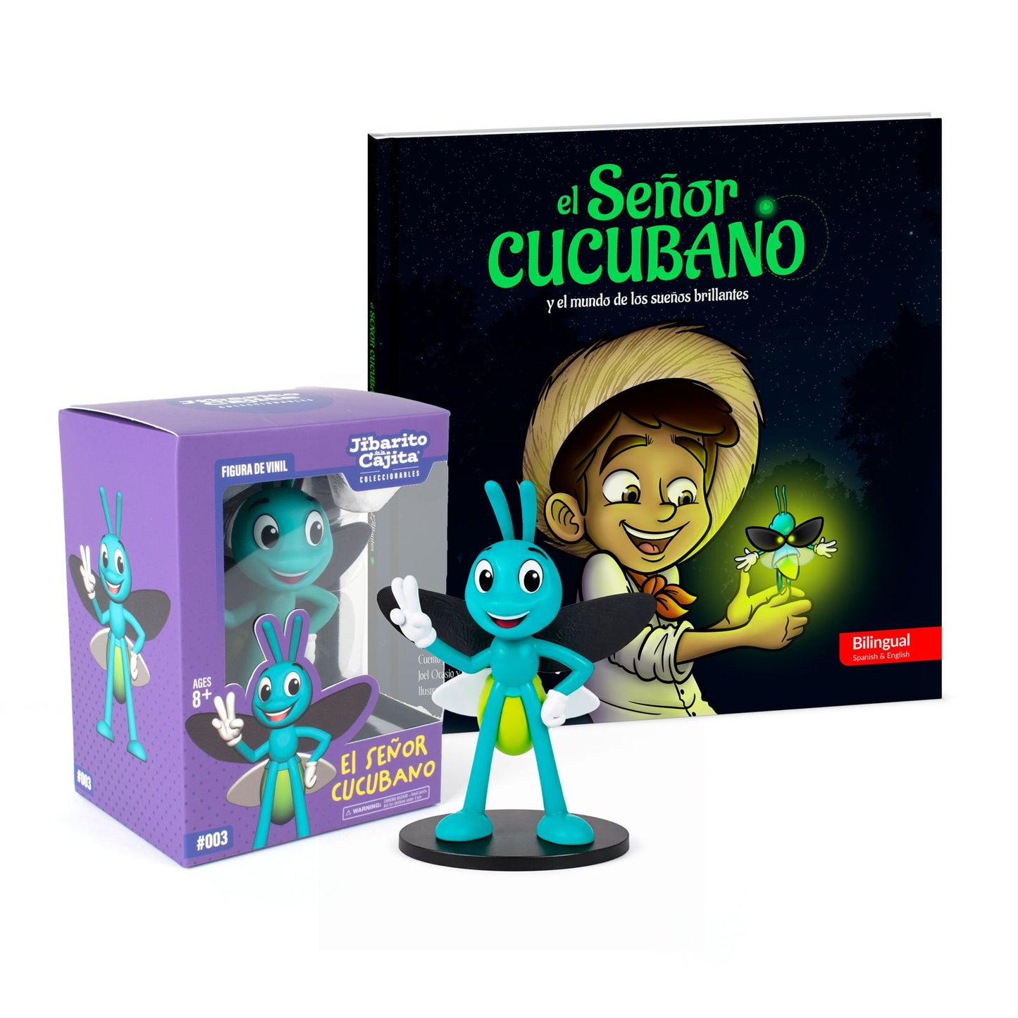 El Señor Cucubano | Set de Figura y Libro