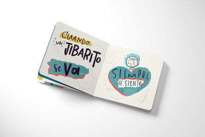 Cuando un Jibarito se va | Mini Board Book