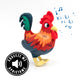 El Gallo García | Peluche con Sonido